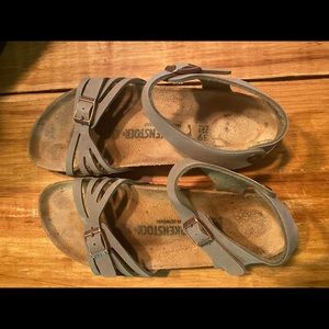 Womens Birkenstock ankle strap sandals